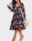 Pretty Little Thing Pleated Floral Midi Dress - 10