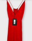 Pretty Little Thing Split Strappy Back Maxi Dress - 10