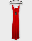 Pretty Little Thing Split Strappy Back Maxi Dress - 10