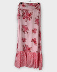 Primrose Park Silk Blend Floral Wrap Skirt - 12 (M)