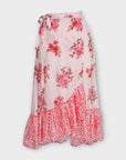 Primrose Park Silk Blend Floral Wrap Skirt - 12 (M)