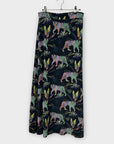 Pyrus Tiger Print Silk Nomi Maxi Skirt - 8/10 (S)