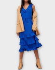 Ralph Lauren Dontae Ruffle Jersey Dress - 12 (M)