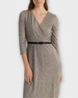 Ralph Lauren Metallic Dress - 18
