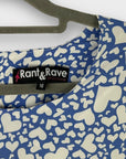 Rant & Rave Asha Heart Pattern Top - 16