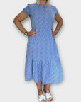 Rant & Rave Polka Dot Midi Dress - 16