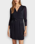 Reiss Addison Belted Shift Dress - 12