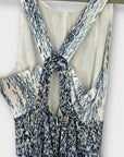 Reiss Alexandria Print Cut Out Midi Dress - 10