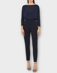 Reiss Ania Open-Back Jumpsuit - 10