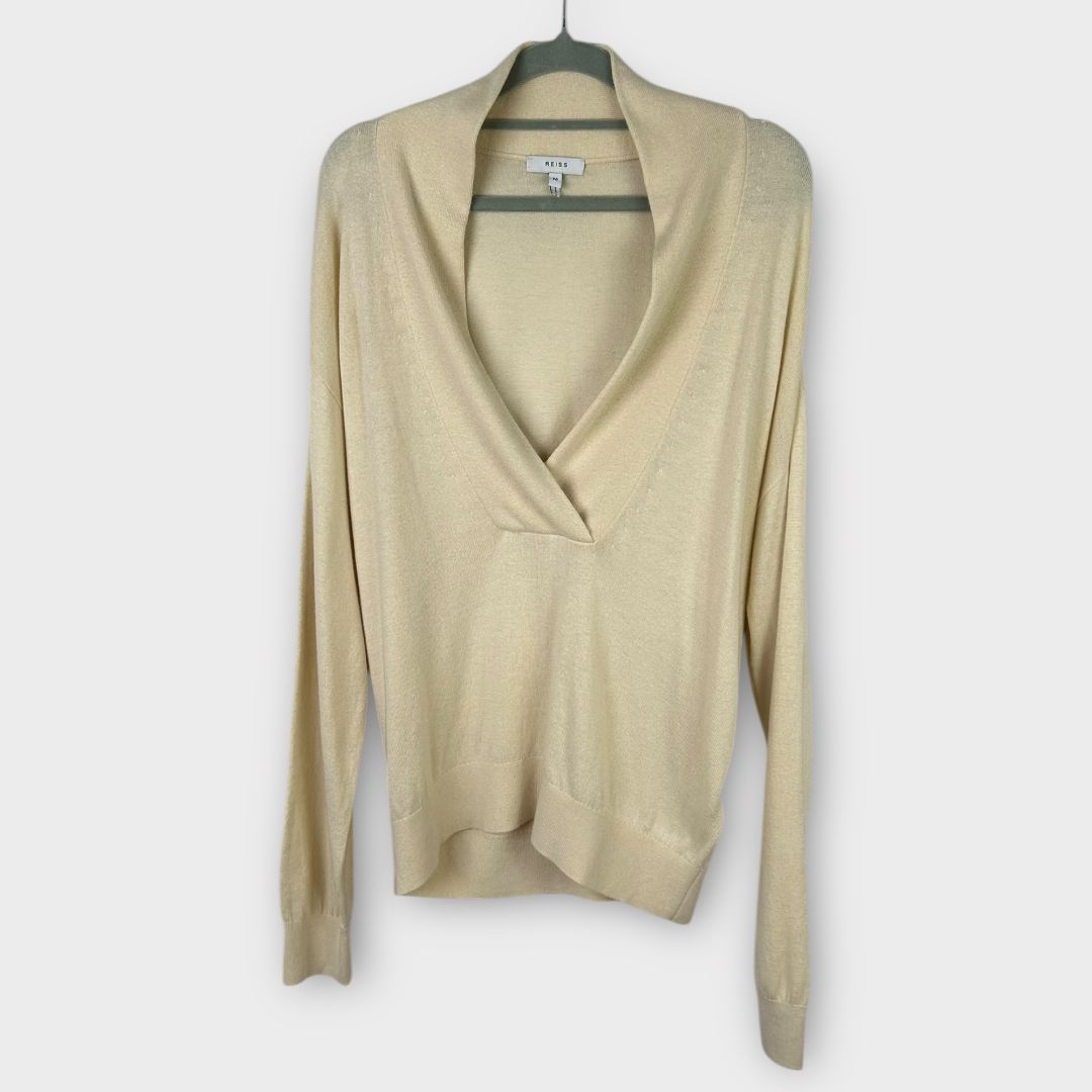 Reiss Cashmere Blend Jumper - M