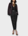 Reiss Cecile Animal Print Jacquard Blazer - 14