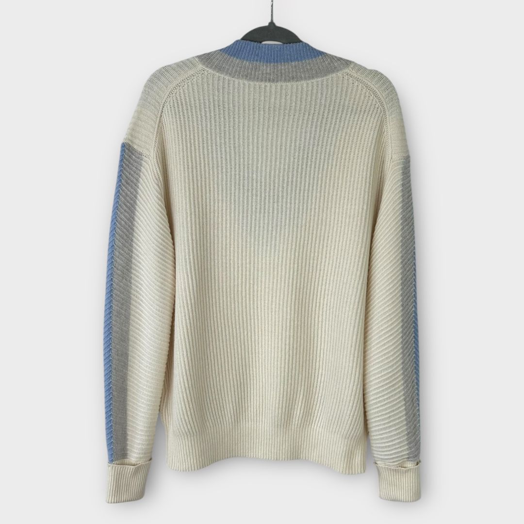 Reiss Cora V-Neck Wool Blend Knit Jumper - 10 (S)