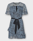 Reiss Dani Floral Printed Mini Dress - 8