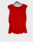 Reiss Draped Sleeveless Top - 10