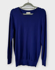 Reiss Edie Wool Fine Knit Jumper - 10 (S)