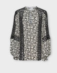 Reiss Florence Floral Lace Detail Blouse - 10