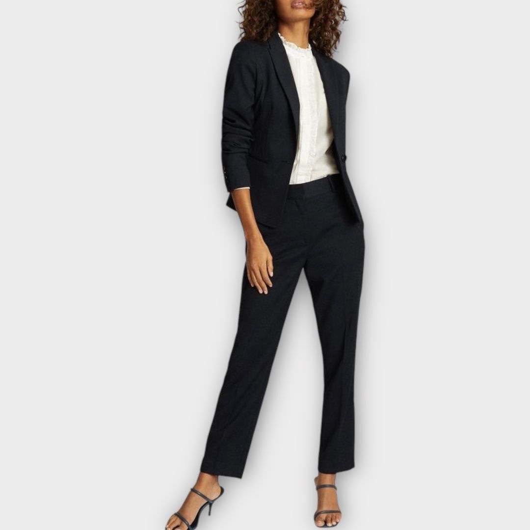 Reiss Hayes Slim Fit Tailored Wool Blend Trousers - 10