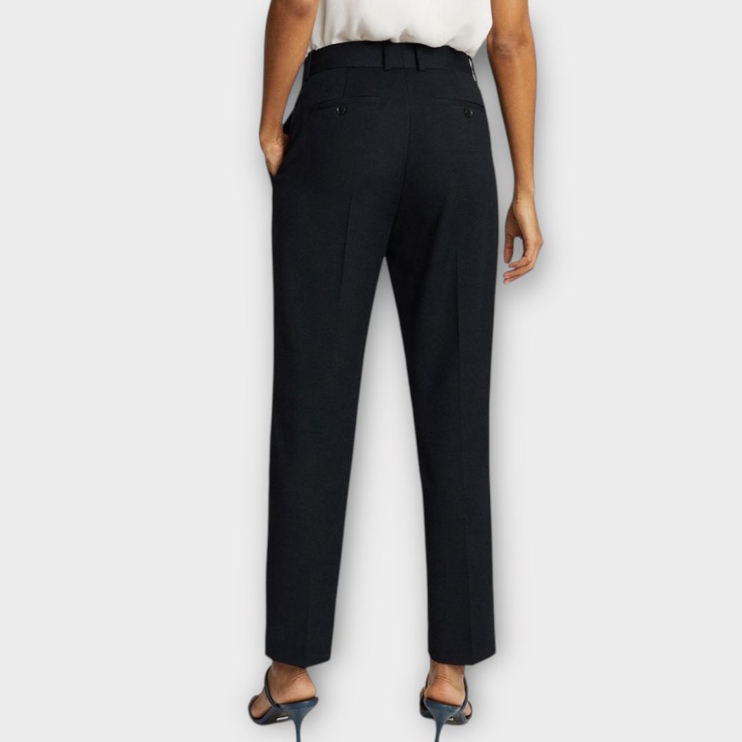 Reiss Hayes Slim Fit Tailored Wool Blend Trousers - 10
