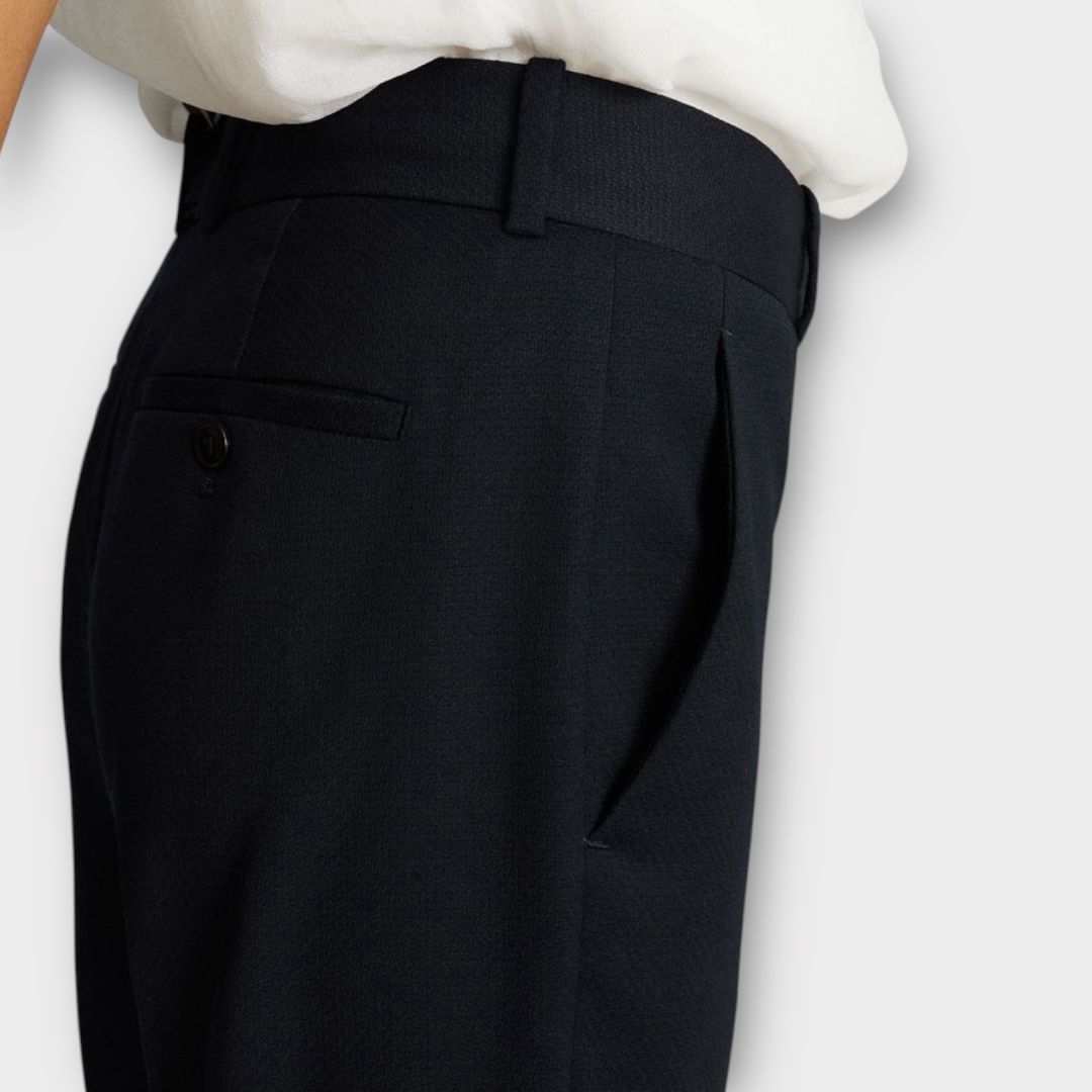 Reiss Hayes Slim Fit Tailored Wool Blend Trousers - 10