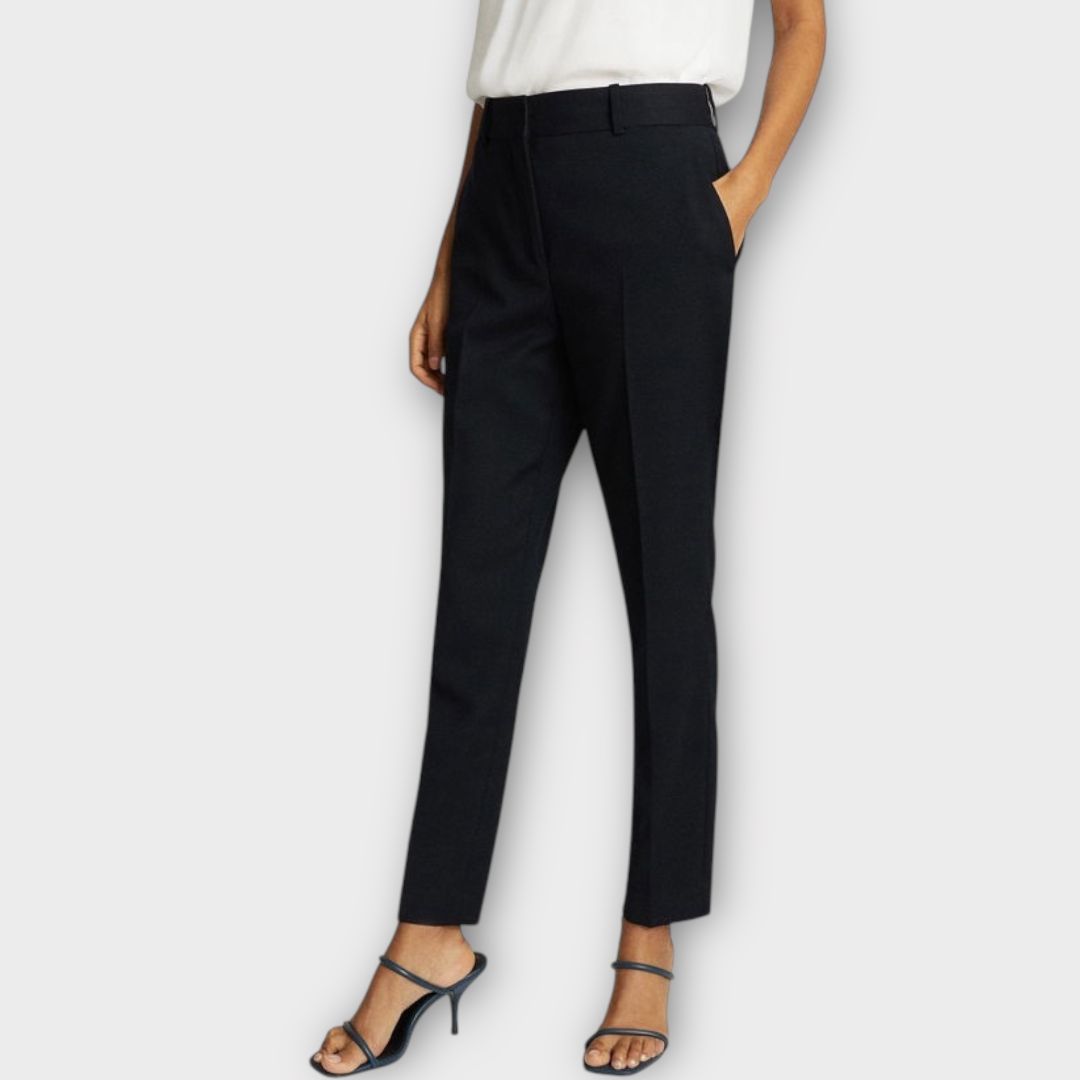Reiss Hayes Slim Fit Tailored Wool Blend Trousers - 10