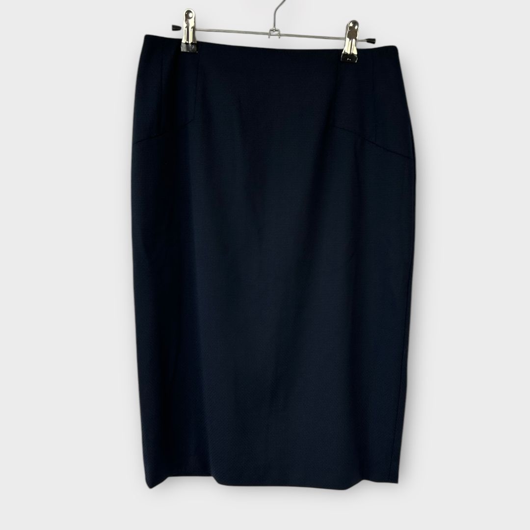 Reiss Hayes Wool Blend Pencil Skirt - 10