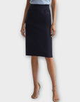 Reiss Hayes Wool Blend Pencil Skirt - 10