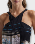 Reiss Hope Jewel Print Maxi Dress - 10