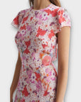 Reiss Ivy Floral Ombre Midi Dress - 12