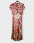 Reiss Ivy Floral Ombre Midi Dress - 12