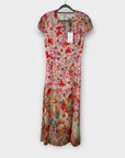Reiss Ivy Floral Ombre Midi Dress - 12