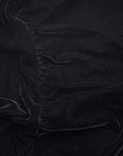 Reiss Leona Velvet Ruched Midi Skirt - 12
