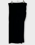 Reiss Leona Velvet Ruched Midi Skirt - 12