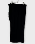 Reiss Leona Velvet Ruched Midi Skirt - 12