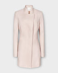 Reiss Mandarin Collar Regale Wool Blend Coat - L
