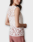 Reiss Marina Sleeveless Lace Top - 6