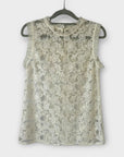 Reiss Marina Sleeveless Lace Top - 6