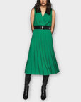 Reiss Mariona Pleated Midi Dress - 6