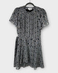 Reiss Mildred-Pleat Detail Mini Dress - 8