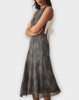 Reiss Naima Bow Detail Midi Dress - 12