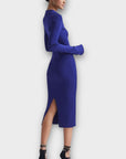 Reiss Ronnie Collared Knitted Bodycon Dress - S