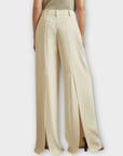 Reiss Solene Wide Leg Split Hem Trousers - 14/16