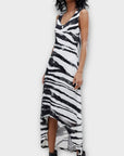 Religion Dip Hem Dress - 8