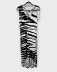 Religion Dip Hem Dress - 8