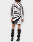 Richard Allan x H&M Printed Boat-Neck Dress - 14