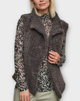 Rino & Pelle Jenna Faux Fur Waistcoat - M