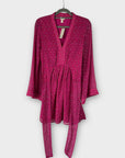 River Island Shimmery Boho Mini Dress - 8