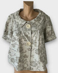 River Island Vintage Short Sleeve Jacket - 14/16