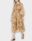 River Island Animal Print Midi Dress - 14