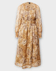 River Island Animal Print Midi Dress - 14