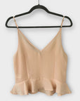 River Island Button Peplum Cami Top - 12